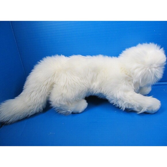 Douglas Cuddle Toys Amir the persian White Cat Plush #293 Retired Realistic - Picture 5 of 8